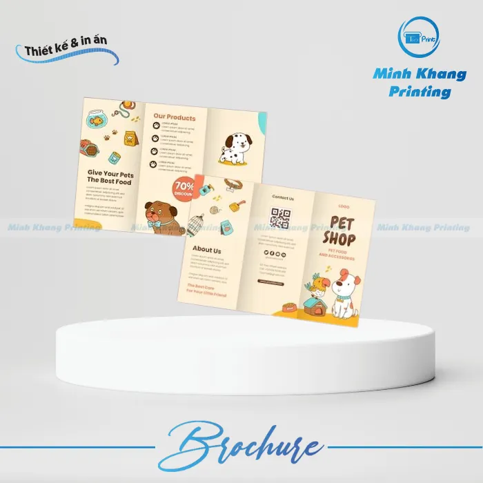 45+ Mẫu Brochure Pet Shop Dễ Thương & Thu Hút Khách Hàng