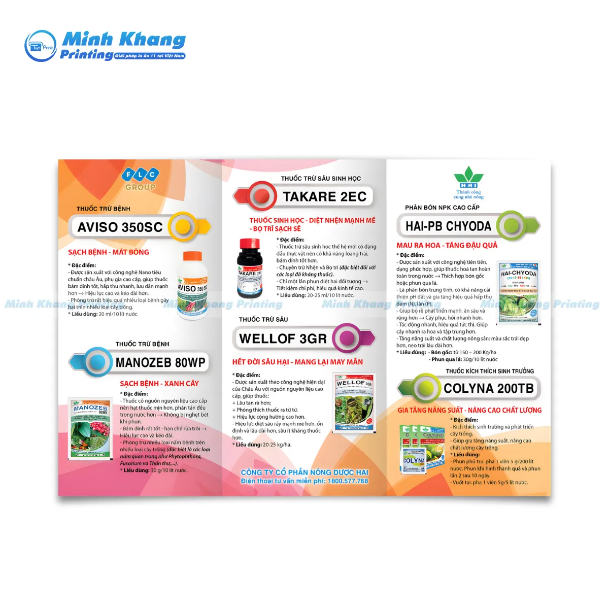20+ Mẫu Brochure Phân Bón Thiết Kế Đẹp & Chuyên Nghiệp