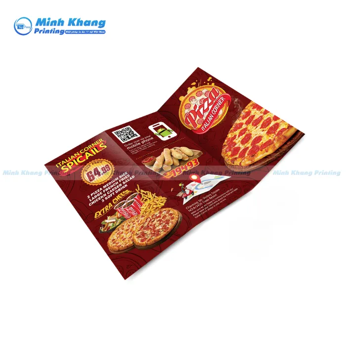 21+ Mẫu Brochure Pizza Ấn Tượng & Cuốn Hút
