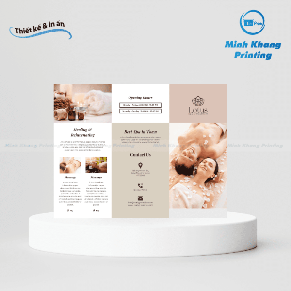 33+ Mẫu Brochure Spa Đẹp – Thể Hiện Sự Chuyên Nghiệp