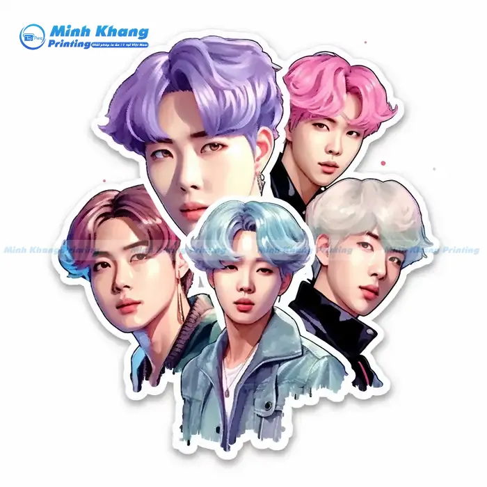40+ Mẫu BTS Stickers Cute, Độc Đáo, Ấn Tượng ARMY