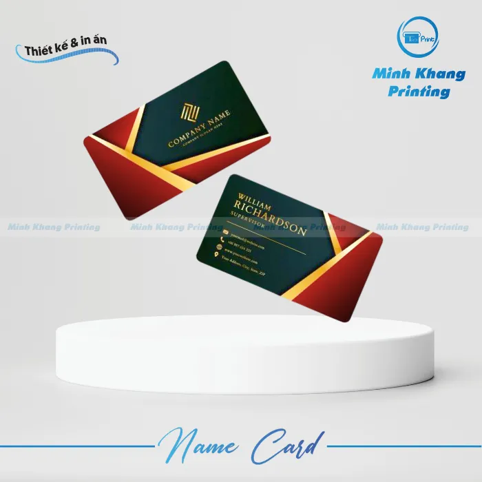 33+ Mẫu Card Visit Cao Cấp, Sang Trọng & Đẳng Cấp