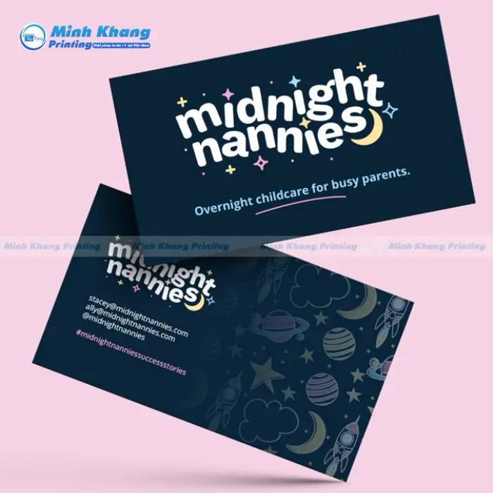 33+ Mẫu Card Visit Đen, Black Business Card Đẹp Huyền Bí