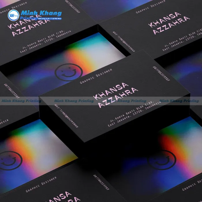 33+ Mẫu Card Visit Đen, Black Business Card Đẹp Huyền Bí