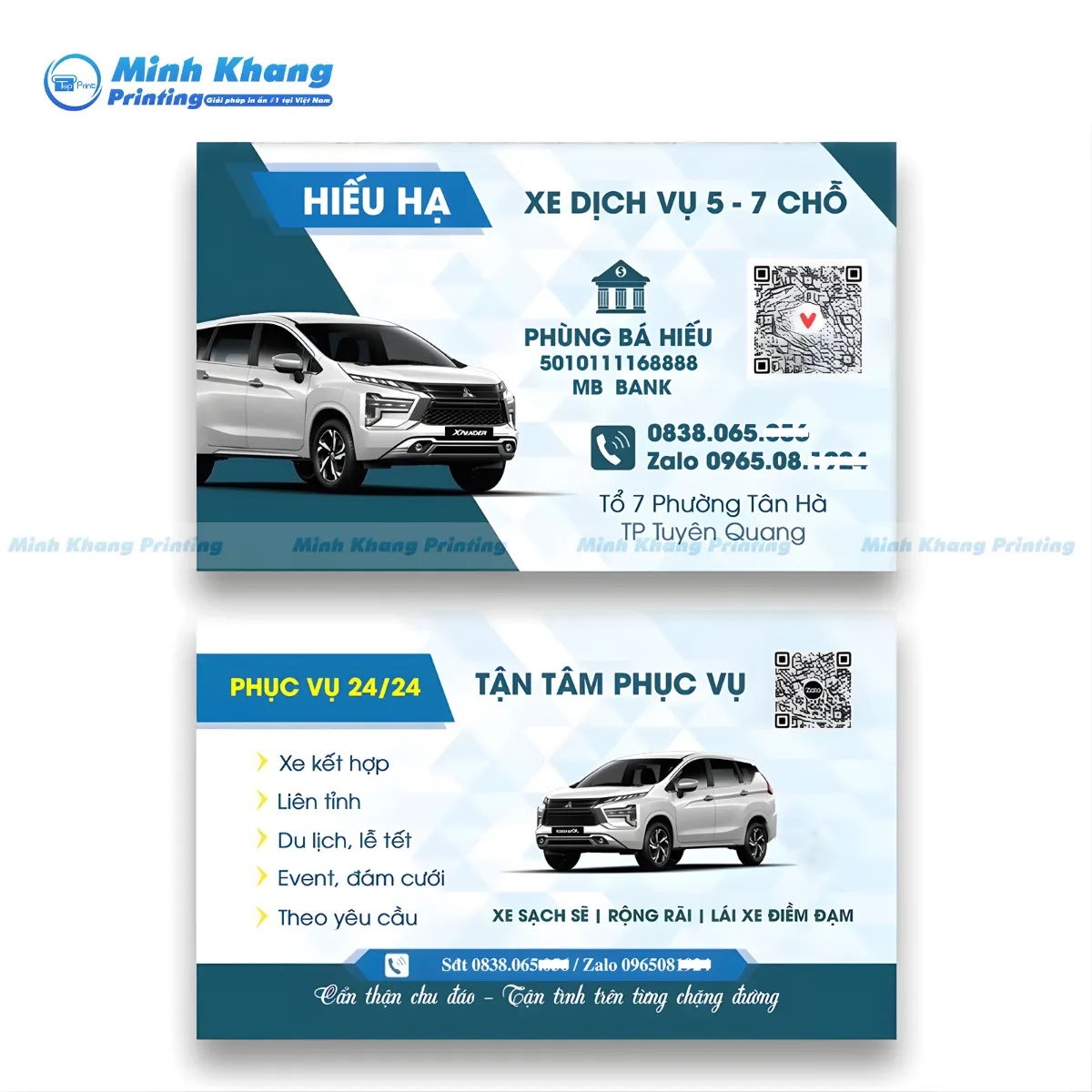 25+ Mẫu Card Visit Dịch Vụ Xe Thiết Kế Chuyên Nghiệp & Đẹp