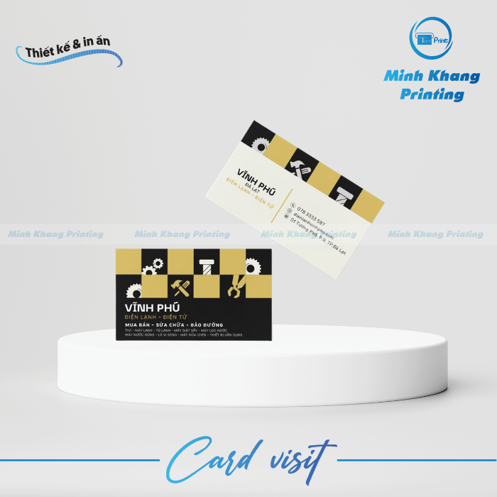 33+ Mẫu Card Visit Điện Lạnh - Điện Máy Sáng Tạo