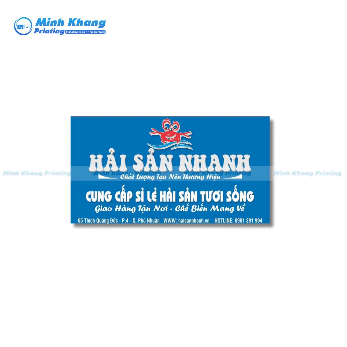 77+ Mẫu Card Visit Hải Sản, Vựa Tôm, Cua, Cá Tươi Sống