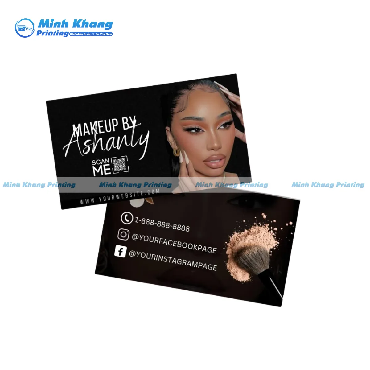 77+ Mẫu Card Visit Make Up Cá Tính, Độc Đáo & Chuyên Nghiệp