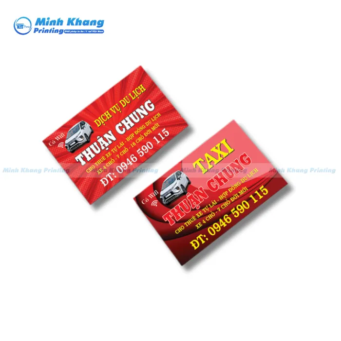 25+ Mẫu Card Visit Màu Đỏ Nổi Bật, Ấn Tượng & Sáng Tạo