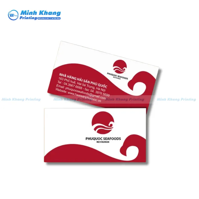 25+ Mẫu Card Visit Màu Đỏ Nổi Bật, Ấn Tượng & Sáng Tạo