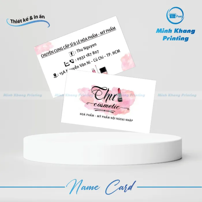 55+ Mẫu Card Visit Mỹ Phẩm Đẹp, Ấn Tượng & Thu Hút