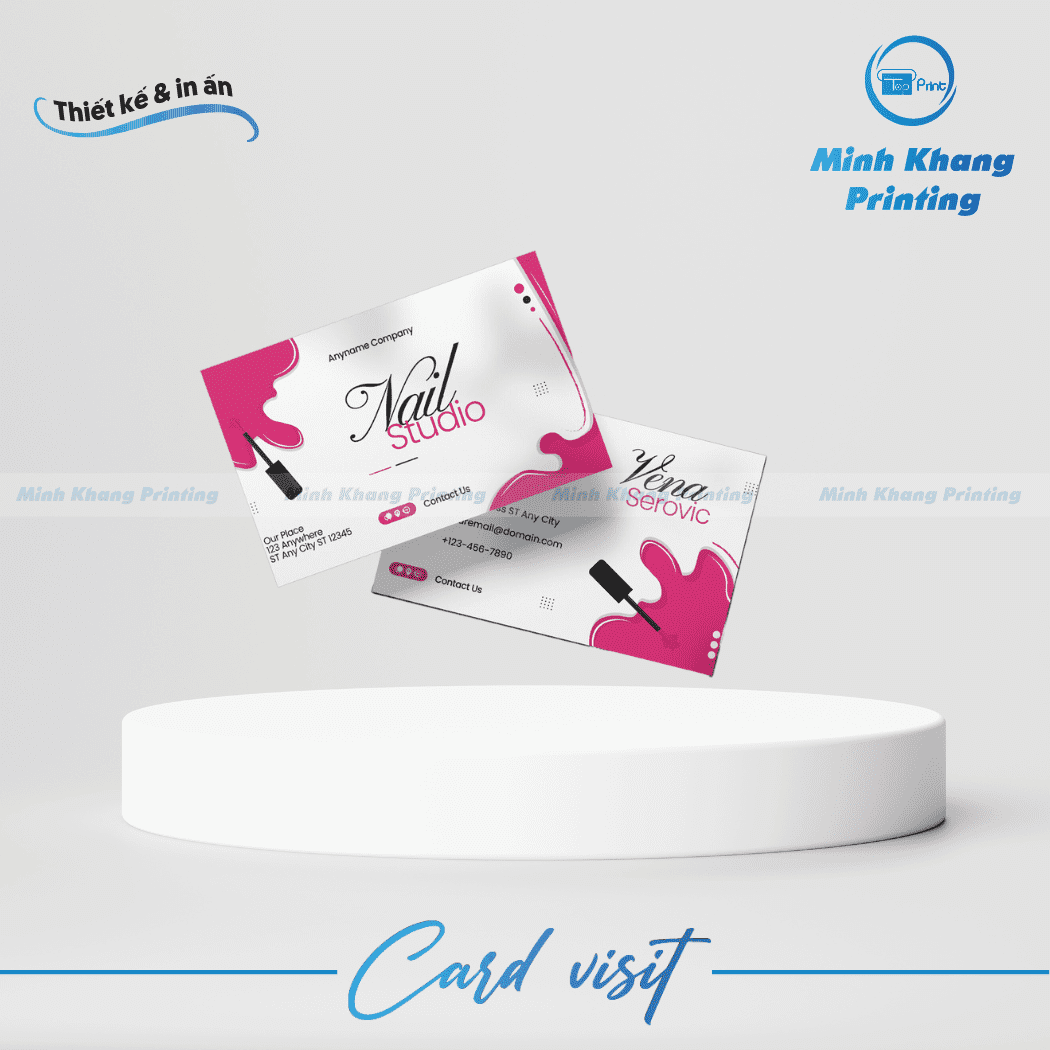 29+ Mẫu Card Visit Nail Đẹp Độc Đáo