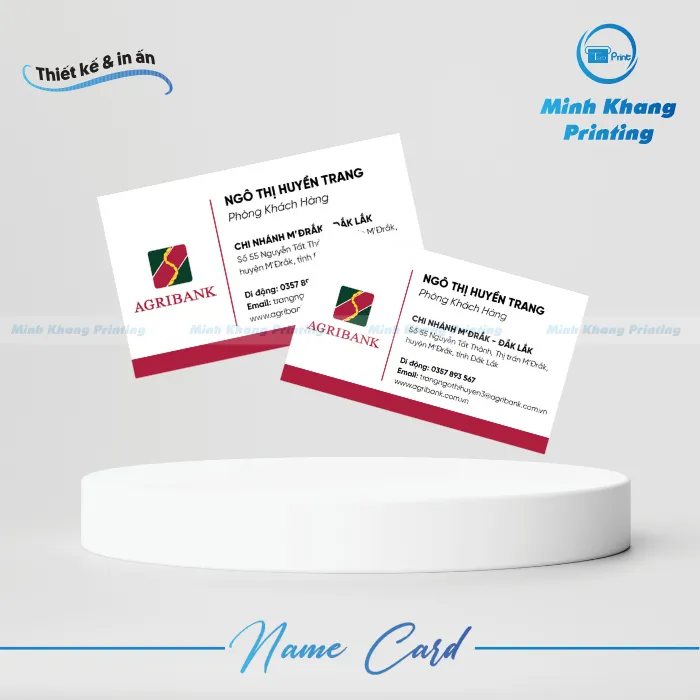 30+ Mẫu Card Visit Ngân Hàng Chuyên Nghiệp, Uy Tín & Đẹp