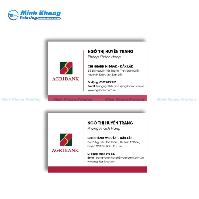 30+ Mẫu Card Visit Ngân Hàng Chuyên Nghiệp, Uy Tín & Đẹp