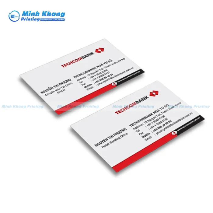 30+ Mẫu Card Visit Ngân Hàng Chuyên Nghiệp, Uy Tín & Đẹp