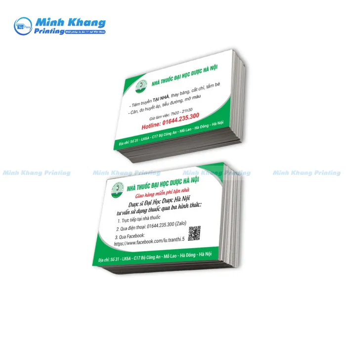 22+ Mẫu Card Visit Nhà Thuốc Đẹp, Thu Hút & Chuyên Nghiệp