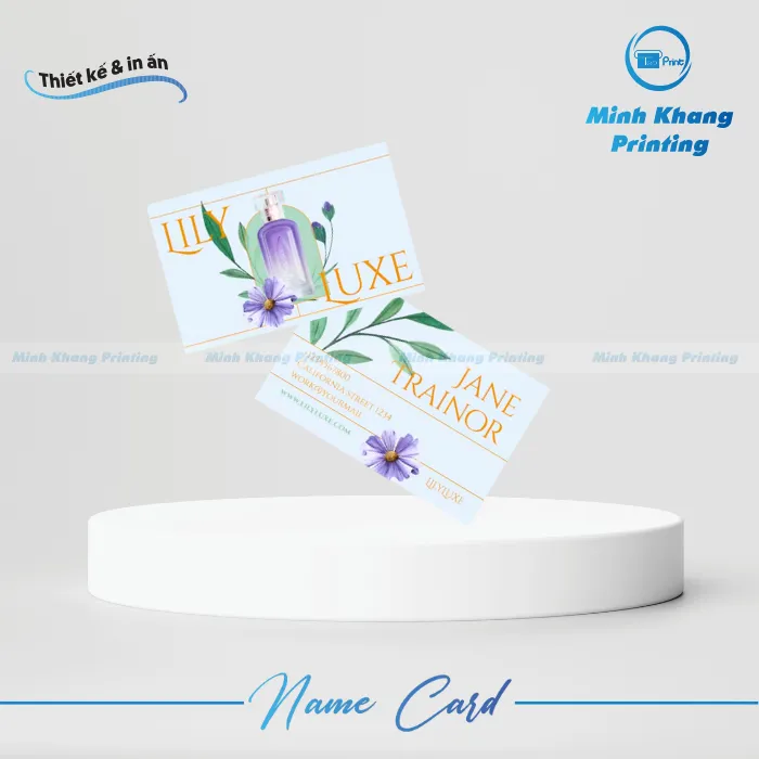 20+ Mẫu Card Visit Nước Hoa Ấn Tượng & Khó Quên