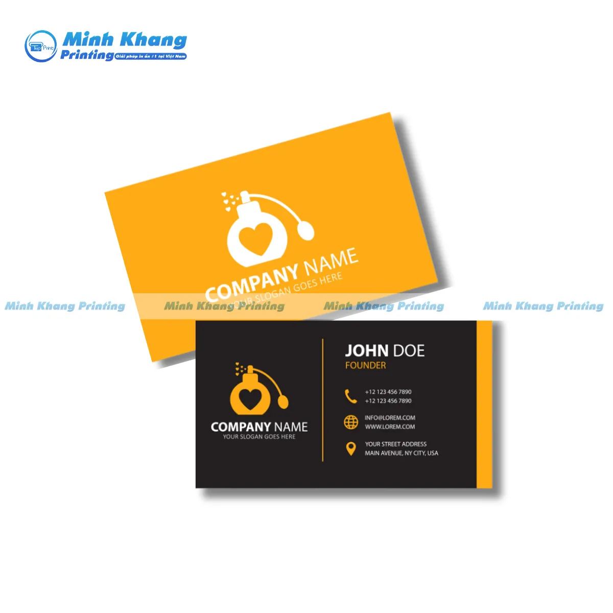 20+ Mẫu Card Visit Nước Hoa Ấn Tượng & Khó Quên