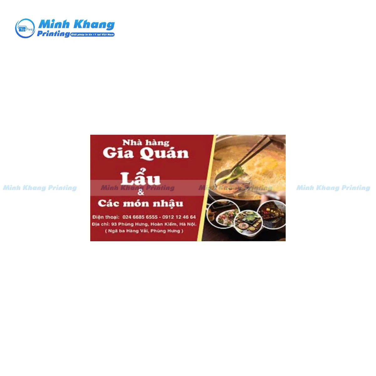 99+ Mẫu Card Visit Quán Nhậu Chất & Thu Hút Khách Hàng