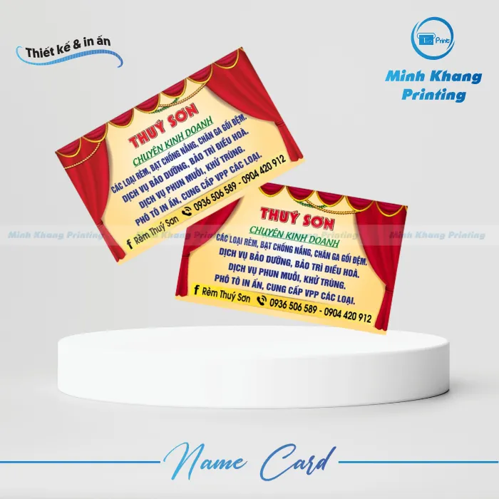 32+ Card Visit Rèm Cửa Ấn Tượng & Thu Hút Khách Hàng