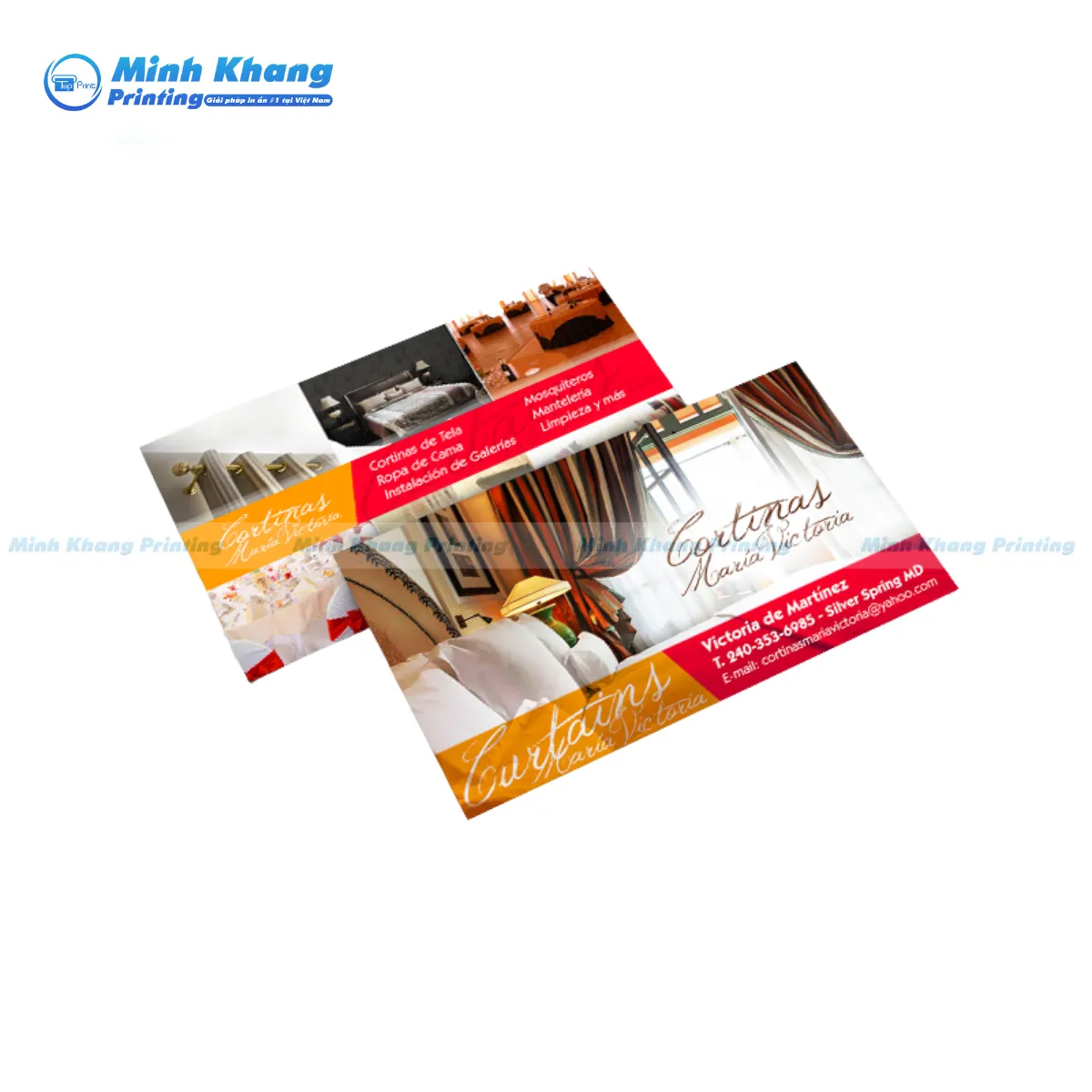 32+ Card Visit Rèm Cửa Ấn Tượng & Thu Hút Khách Hàng