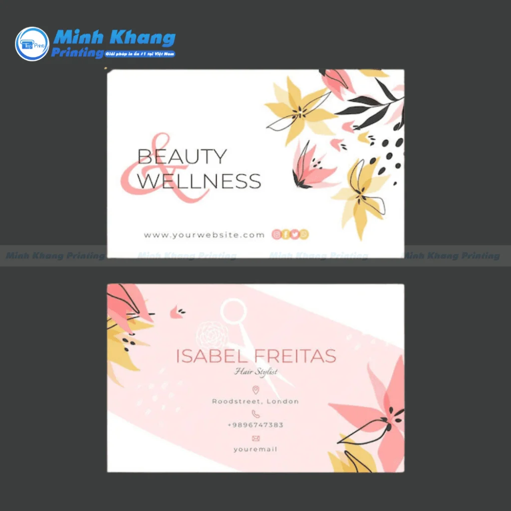 25+ Mẫu Card Visit Spa Đẹp & Thu Hút Khách Hàng