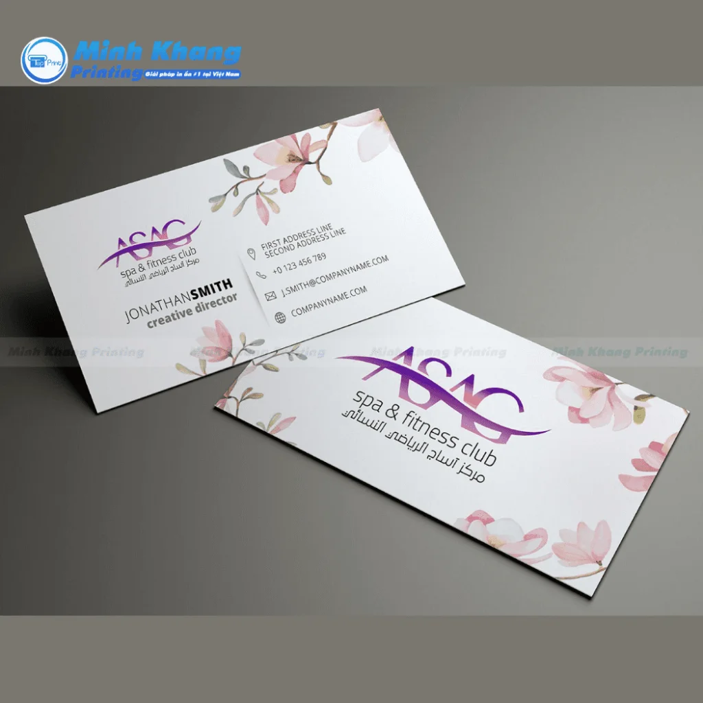 25+ Mẫu Card Visit Spa Đẹp & Thu Hút Khách Hàng