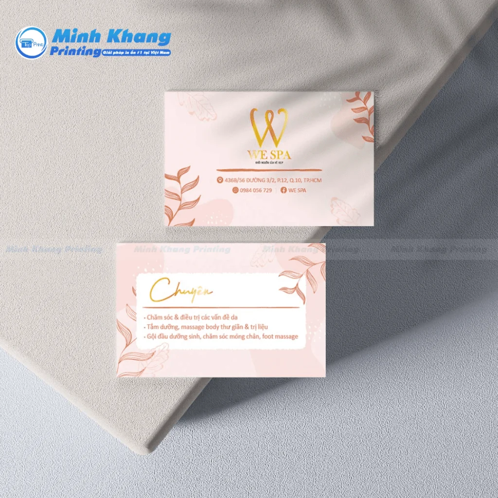 25+ Mẫu Card Visit Spa Đẹp & Thu Hút Khách Hàng