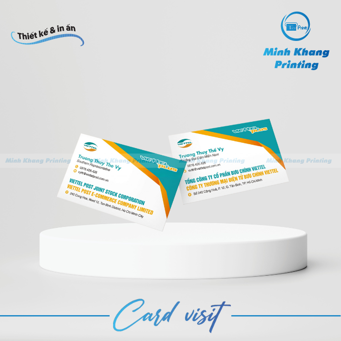 20 Mẫu Card Visit Viettel Đẹp - Thể Hiện Sự Chuyên Nghiệp