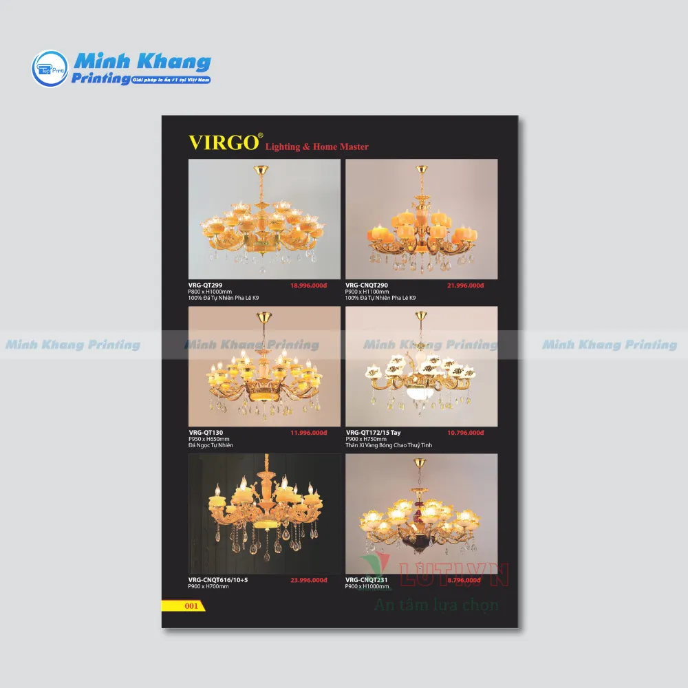 22+ Mẫu Catalogue Đèn Trang Trí Đẹp & Sang Trọng