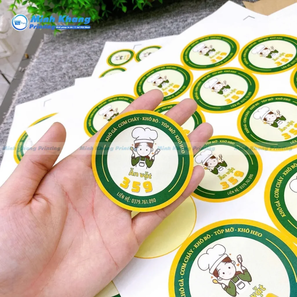 in decal giấy số lượng ít giá rẻ hcm