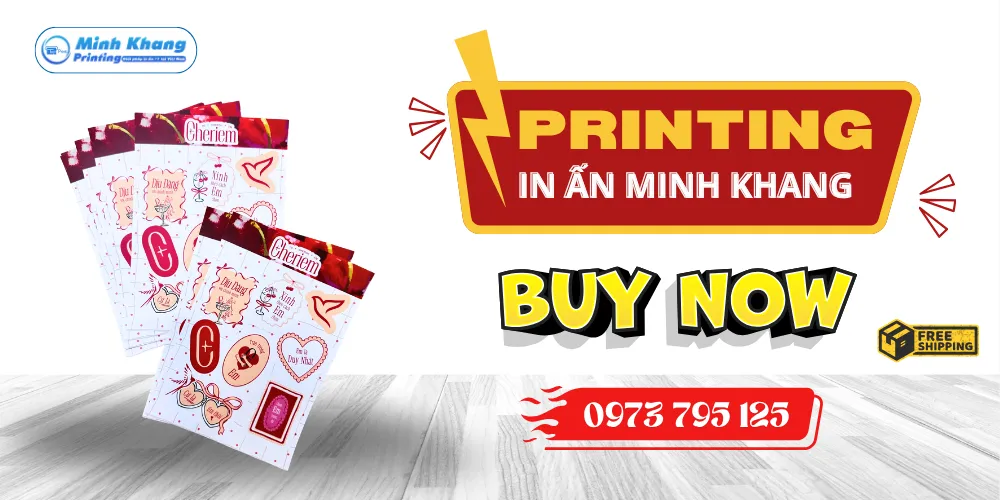 in decal giấy số lượng ít giá rẻ hcm