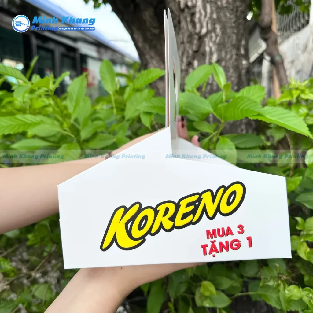 dự án túi giấy 4 ngăn koreno