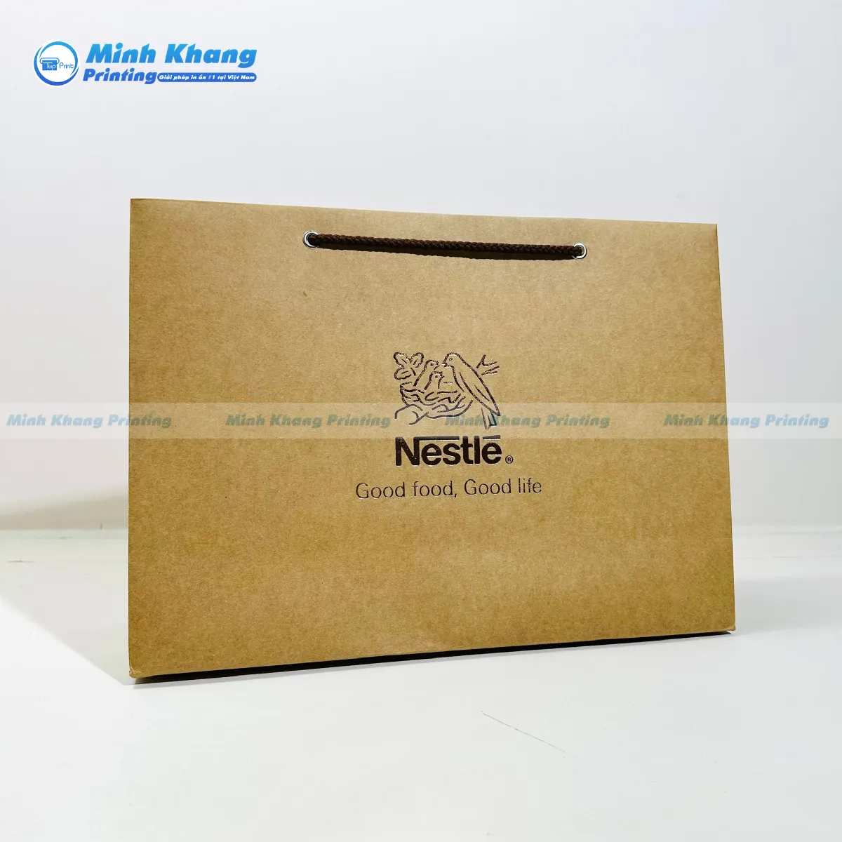 túi giấy nestle