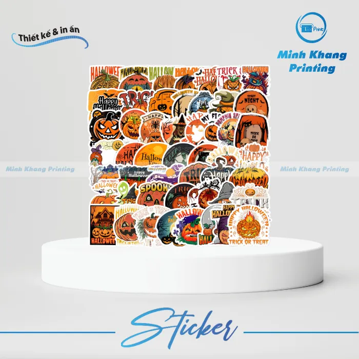 60+ Mẫu Halloween Sticker Ma Quái, Vui Nhộn & Đẹp