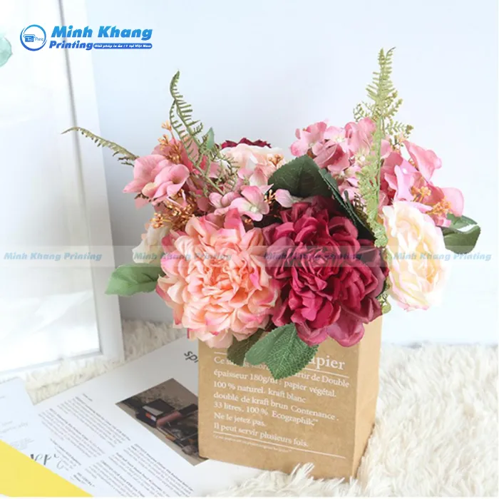 15+ Mẫu Hộp Giấy Cắm Hoa Tinh Tế & Sang Trọng