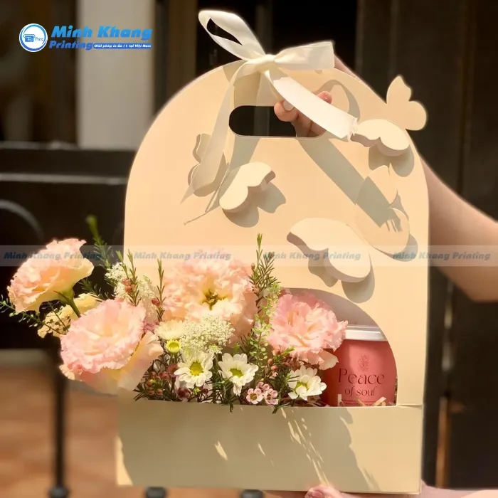 15+ Mẫu Hộp Giấy Cắm Hoa Tinh Tế & Sang Trọng