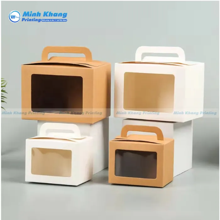 65+ Mẫu Hộp Giấy Có Cửa Sổ Đẹp & Nổi Bật