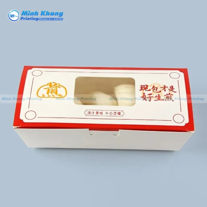 20+ Mẫu Hộp Giấy Đựng Bánh Bao Đẹp, Tiện Lợi & Độc Đáo