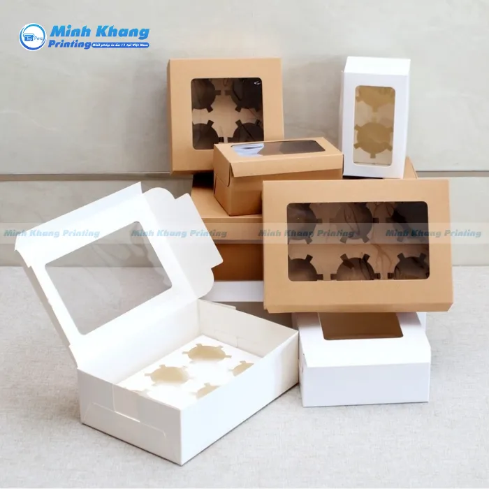 Hộp Giấy Đựng Bánh Đẹp Giá Rẻ, Giá Sỉ [+99 Mẫu]