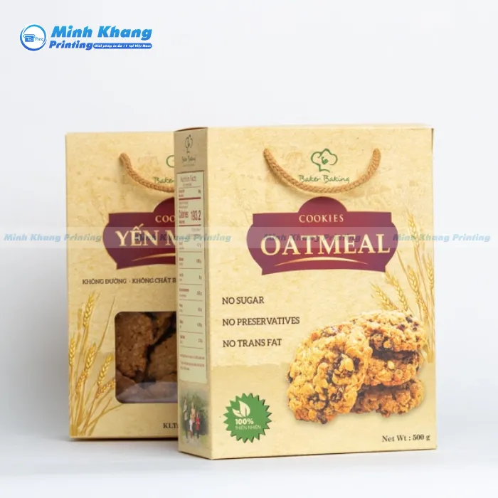 30+ Mẫu Hộp Giấy Đựng Bánh Cookies Đẹp Độc Đáo