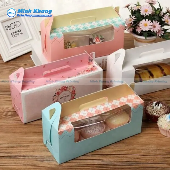 12+ Mẫu Hộp Giấy Đựng Bánh Kẹo Đa Dạng Kiểu Dáng