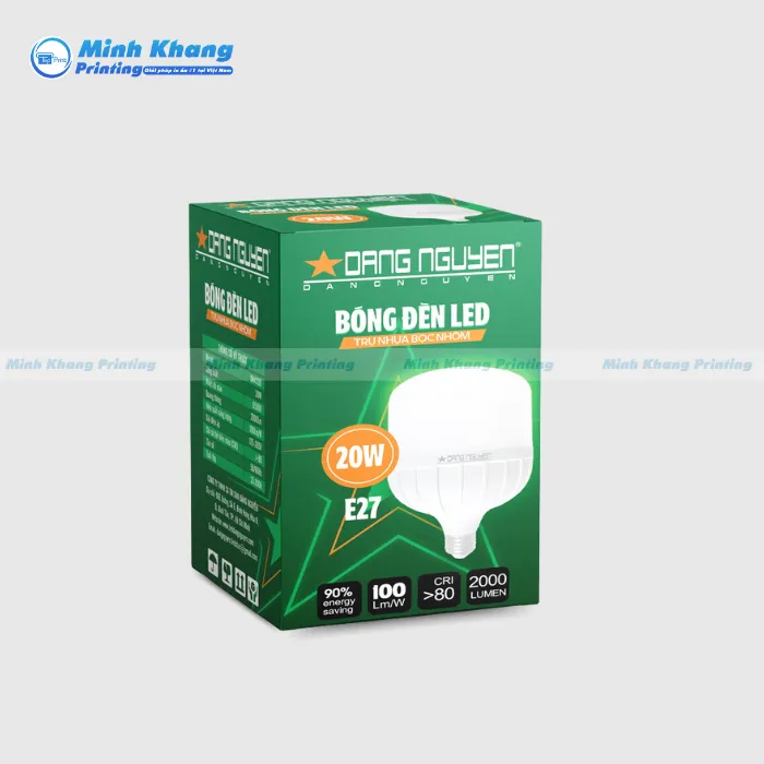 Hộp Giấy Đựng Bóng Đèn Bền Bỉ, Giá Rẻ, Chất Lượng