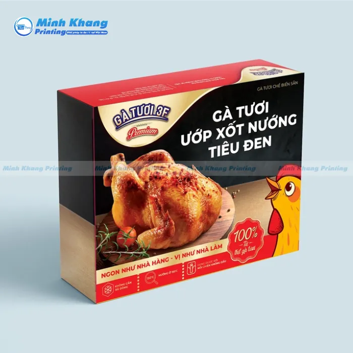 15+ Mẫu Hộp Giấy Đựng Gà Nướng Giá Rẻ & Đa Dạng Mẫu Mã