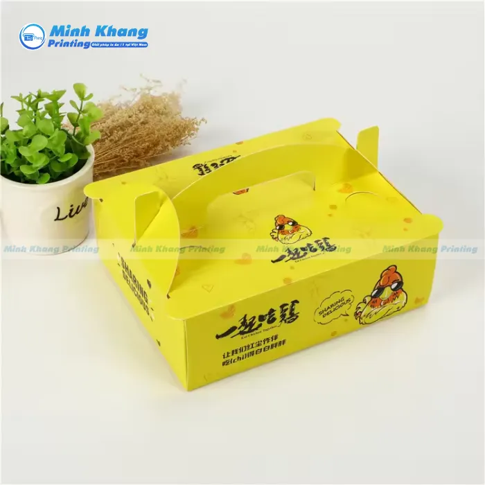 35+ Mẫu Hộp Giấy Đựng Gà Rán Độc Đáo & Sang Trọng