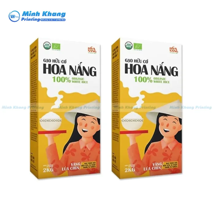 30+ Mẫu Hộp Giấy Đựng Gạo An Toàn, Chất Lượng & Đẹp