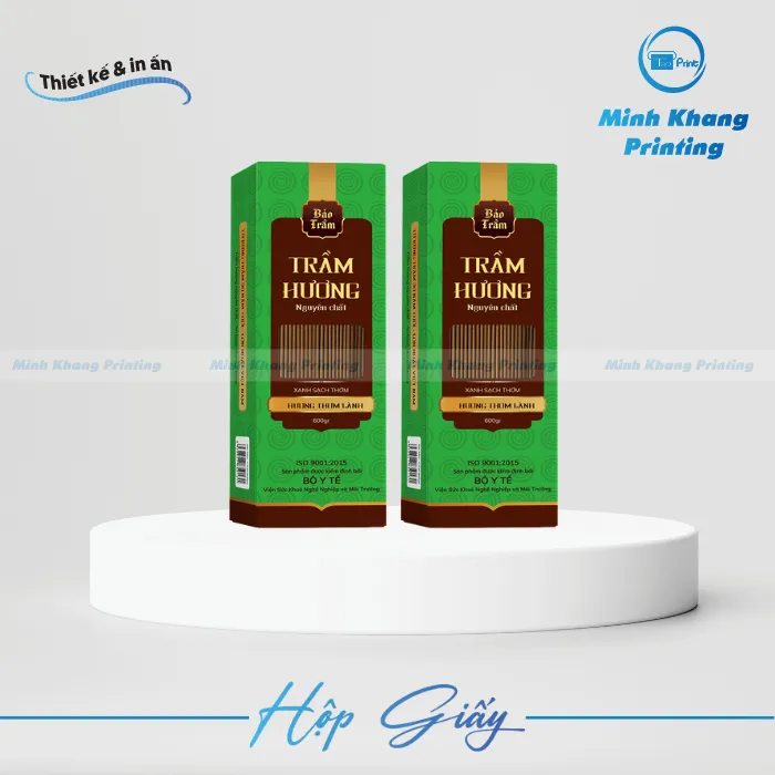 33+ Mẫu Hộp Giấy Đựng Nhang Đẹp & Bắt Mắt