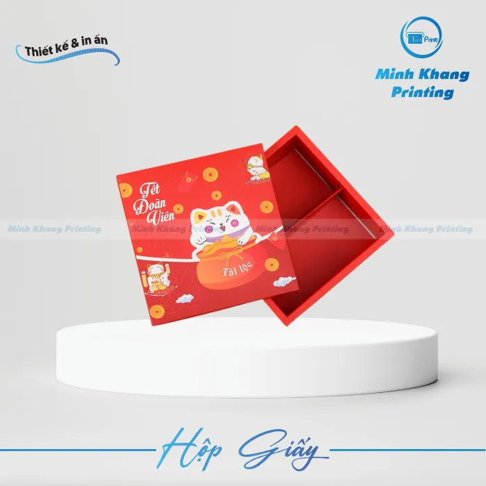 20+ Mẫu Hộp Giấy Đựng Quà Tết Sang Trọng & Tinh Tế