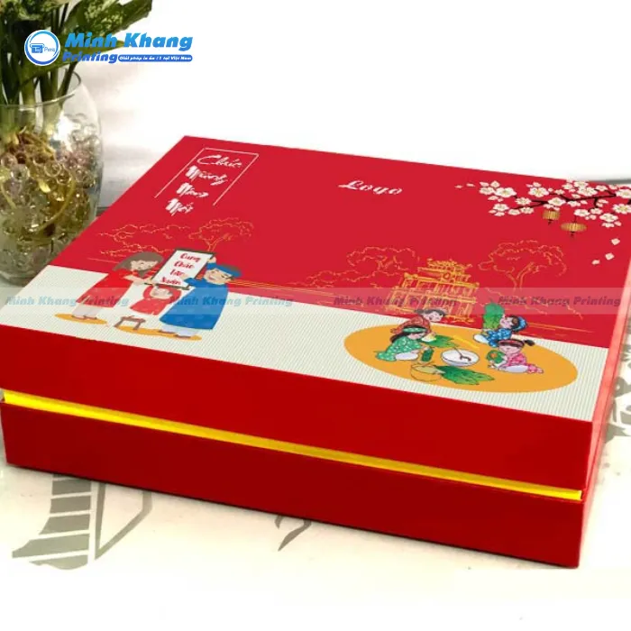 20+ Mẫu Hộp Giấy Đựng Quà Tết Sang Trọng & Tinh Tế