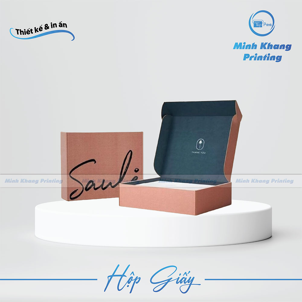 In Hộp Giấy Đựng Quần Áo Đẹp Giá Rẻ & Chất Lượng Cao